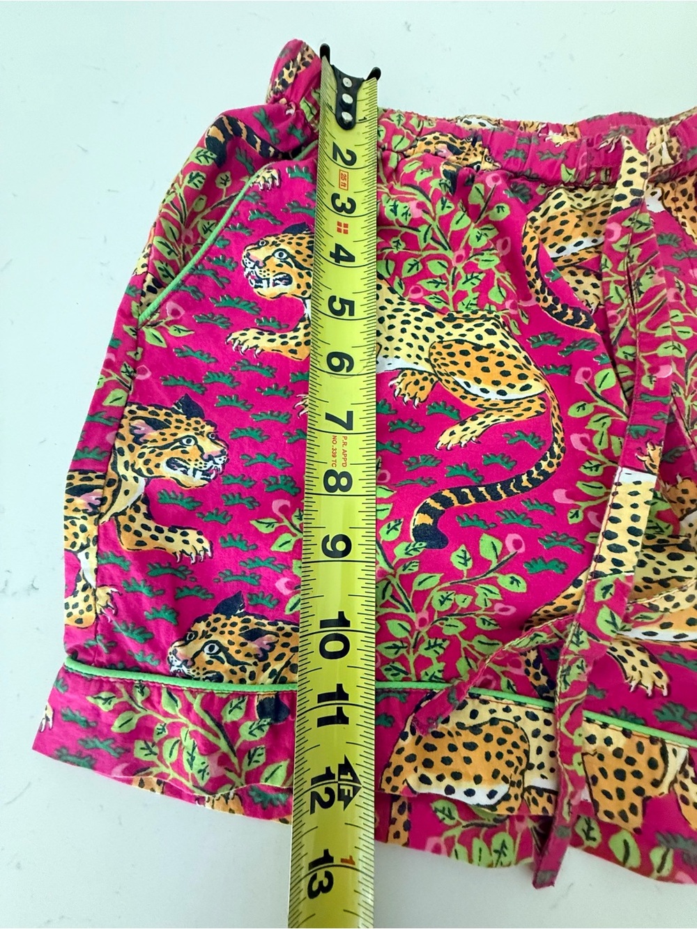 Print Fresh Pajama Set Womens XS Pink Bagheera Leopard 100% Organic Cotton - Picture 13 of 16